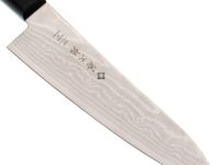 Кухонный Шеф нож Tojiro Western Knife F-332, сталь VG-10, рукоять стабилизированная древесина, черный