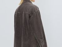 Вельветовая рубашка, Коричневый