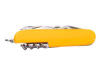 Нож перочинный Stinger 89 мм, 15 функций, оранжевый, в блистере