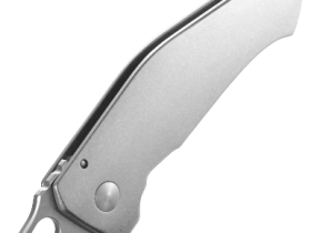 Складной нож Lucas Burnley Design Buku™, CRKT 2460, сталь 8Cr13MOV Nepalese - style Kukri Blade, рукоять нержавеющая сталь