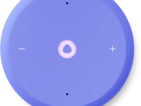 Умная колонка Яндекс Станция Лайт 2 с Алисой Фиолетовая