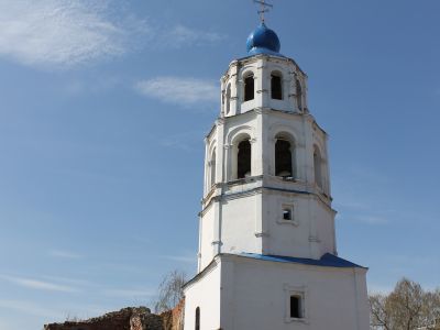 Колокольня церкви Московских Чудотворцев