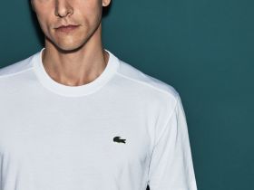 Мужская футболка Lacoste для спорта Ultra Dry стандартного кроя