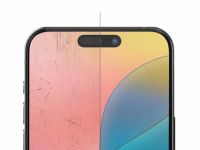 Защитное стекло uBear Extreme 3D Shield для Apple iPhone 16 Pro с чёрной рамкой