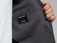 Однобортный пиджак с хлопком