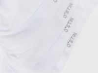 Базовые носки-сникерсы, 5 пар, Белый