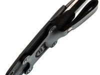 Нож Pocket Wolf Мини Тактик с долом, сталь AUS10Co, рукоять микарта, зеленый
