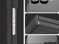 Чехол Araree Aramee 360 M для Galaxy Z Flip8, кеврал черный