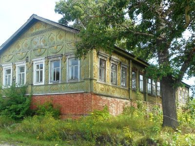 Здание конторы писчебумажной  фабрики Марьина