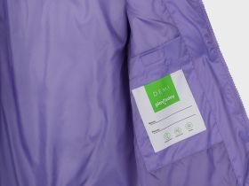 Куртка текстильная с полиуретановым покрытием для девочек