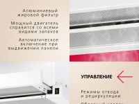 Телескопическая вытяжка Hansa OTP6251WH