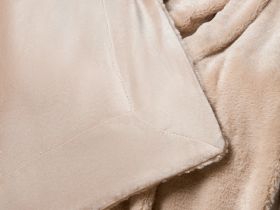 Плед Soft fur, бежевый