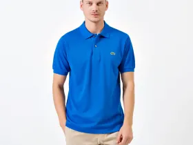 Мужское поло Lacoste L1212 классического кроя