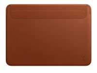 Чехол для ноутбука WIWU Skin Pro II PU Leather Sleeve для Apple MacBook Pro 13/Air 13 (2018) (коричневый)
