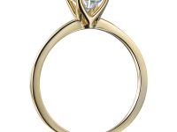 Помолвочное кольцо из желтого золота э0312кц11231157