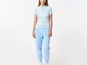 Женское поло Lacoste приталенного кроя из органического хлопка