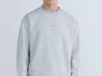 Свитшот с принтом, Серый