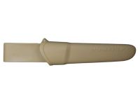 Нож с фиксированным лезвием Morakniv Companion Desert, сталь Sandvik 12С27, рукоять резина/пластик