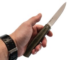 Складной нож Mr.Blade Esquire, сталь D2, рукоять микарта, зеленый