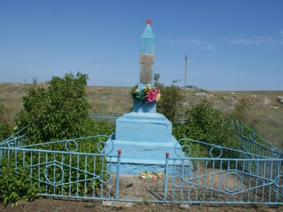 Памятный знак в честь партизан-односельчан, погибших в годы гражданской войны