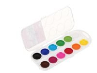 Набор акварели Гамма "Мультики" 12 цв + кисть в пласт. уп