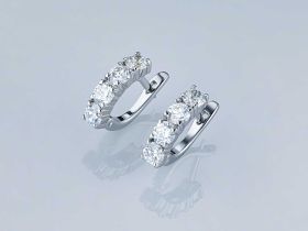 Серьги из белого золота э4712сг02203100