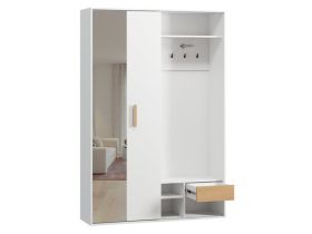 Шкаф-купе Бладвен 3-140x210 Белый