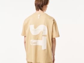 Мужская хлопковая футболка Lacoste