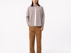 Мужская рубашка Lacoste стандартного кроя в клетку