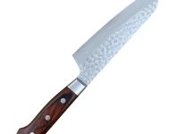 Нож кухонный Шеф-Kengata 160 мм Sakai Takayuki VG-10 Damascus 33 слоя, рукоять дерево