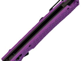 Складной нож Daggerr Dropet DL BW, сталь 8Cr14MoV, рукоять термопластик FRN, фиолетовый