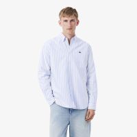 Рубашка мужская Lacoste хлопковая в полоску