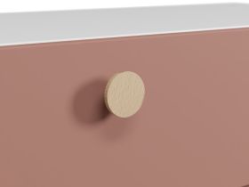 Комод детский Арчи 80x75 Розовый