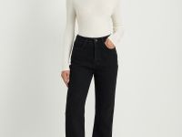 Утепленные джинсы bootcut fit женские