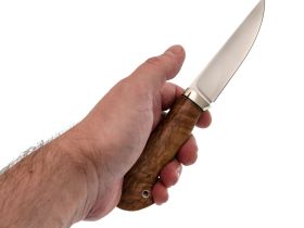 Нож Русский-2, сталь D2, рукоять карельская береза