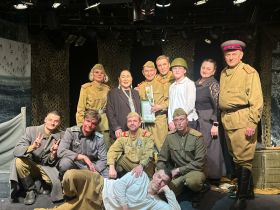 Якутский артист Павел Семенов исполнил роль бойца в спектакле московского театра