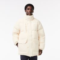 Мужской водонепронецаемый пуховик Lacoste с капюшоном