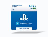 Карта оплаты Playstation Store 60 BRL Brazil [Цифровая версия]