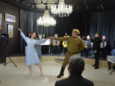 Постановку на основе фронтовых писем показали в Нюрбе