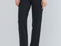 Зауженные прямые брюки, Черный
