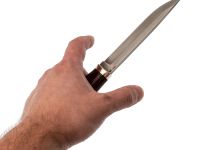 Нож Финка-135, сталь S90V, рукоять айронвуд