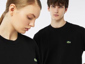 Футболка Lacoste унисекс из органического хлопка
