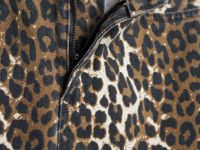 Широкие джинсы с принтом для девочек, Мультицвет