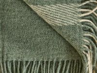 Плед Striscia calda, зеленый