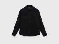 Рубашка из вискозы, Черный