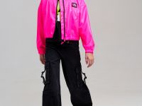 Куртка кожаная для девочек