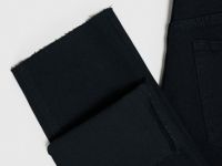 Узкие джинсы с высокой посадкой, Черный