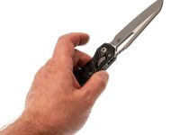 Складной нож Microtech MSI, сталь М390, рукоять полимер, темный камуфляж