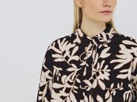 Рубашка изо льна с вискозой, Коричневый