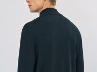 Джемпер из пряжи с шерстью, Синий